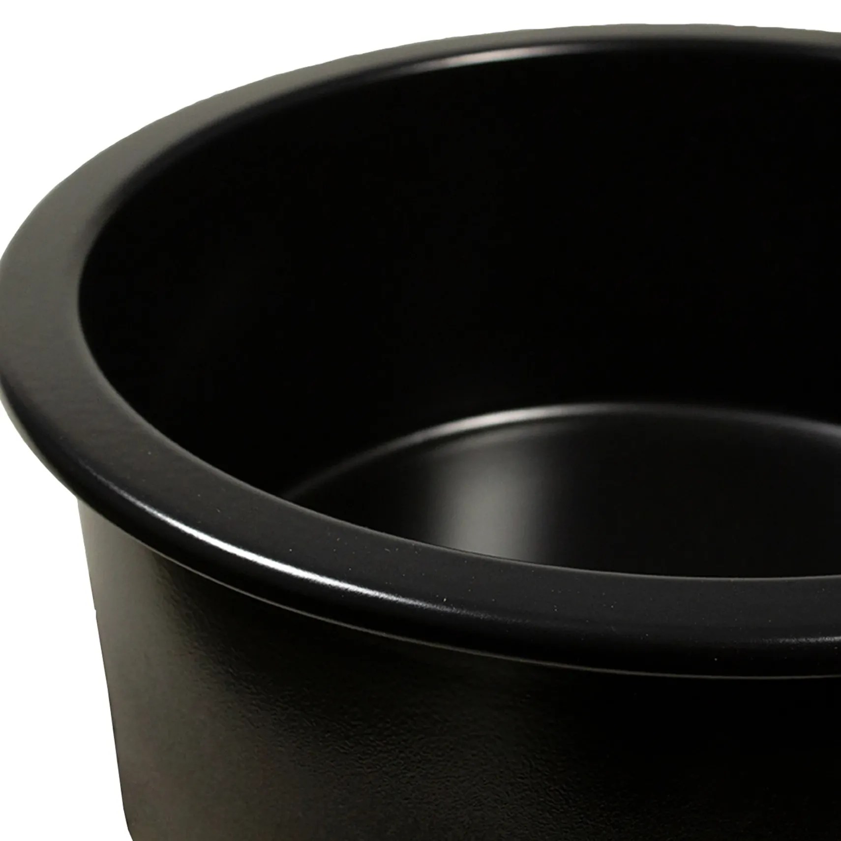 Nantucket Sinks Cape 18" Round Fireclay Bar/Prep Sink with Accessories, Matte Black, Hyannis-18MB
