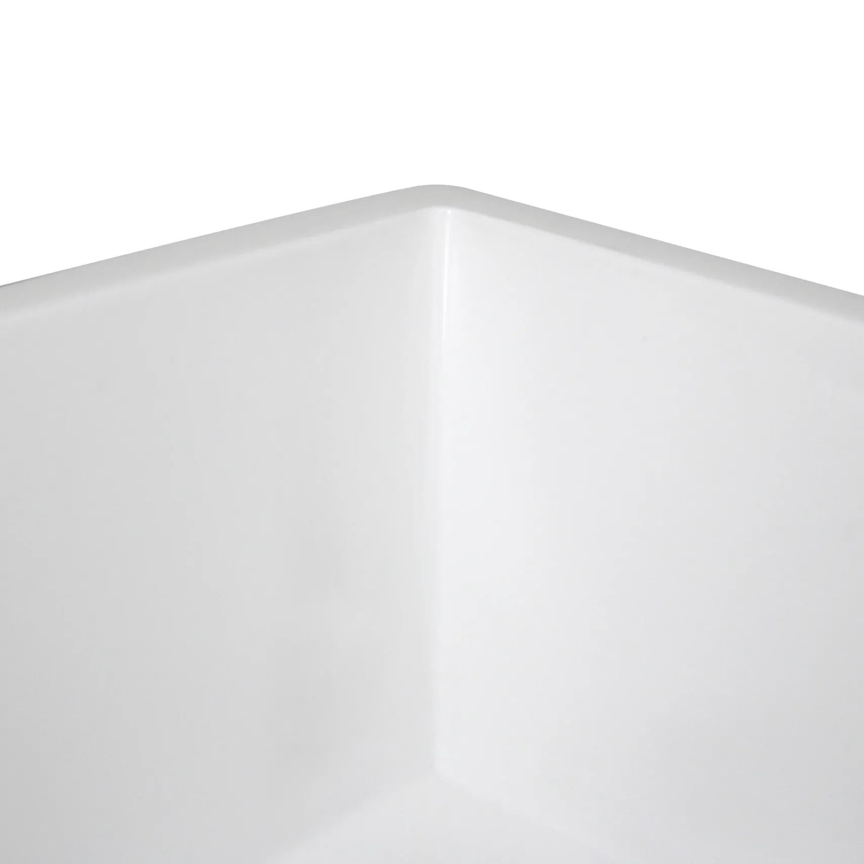 Nantucket Sinks Glacierstone 36" Bathroom Sink, White, NS-GSTR36