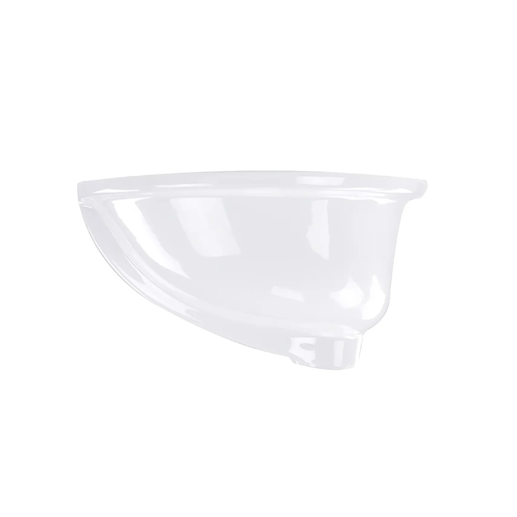 Nantucket Sinks Great Point 19" Ceramic Bathroom Sink, White, GB-17x14-W