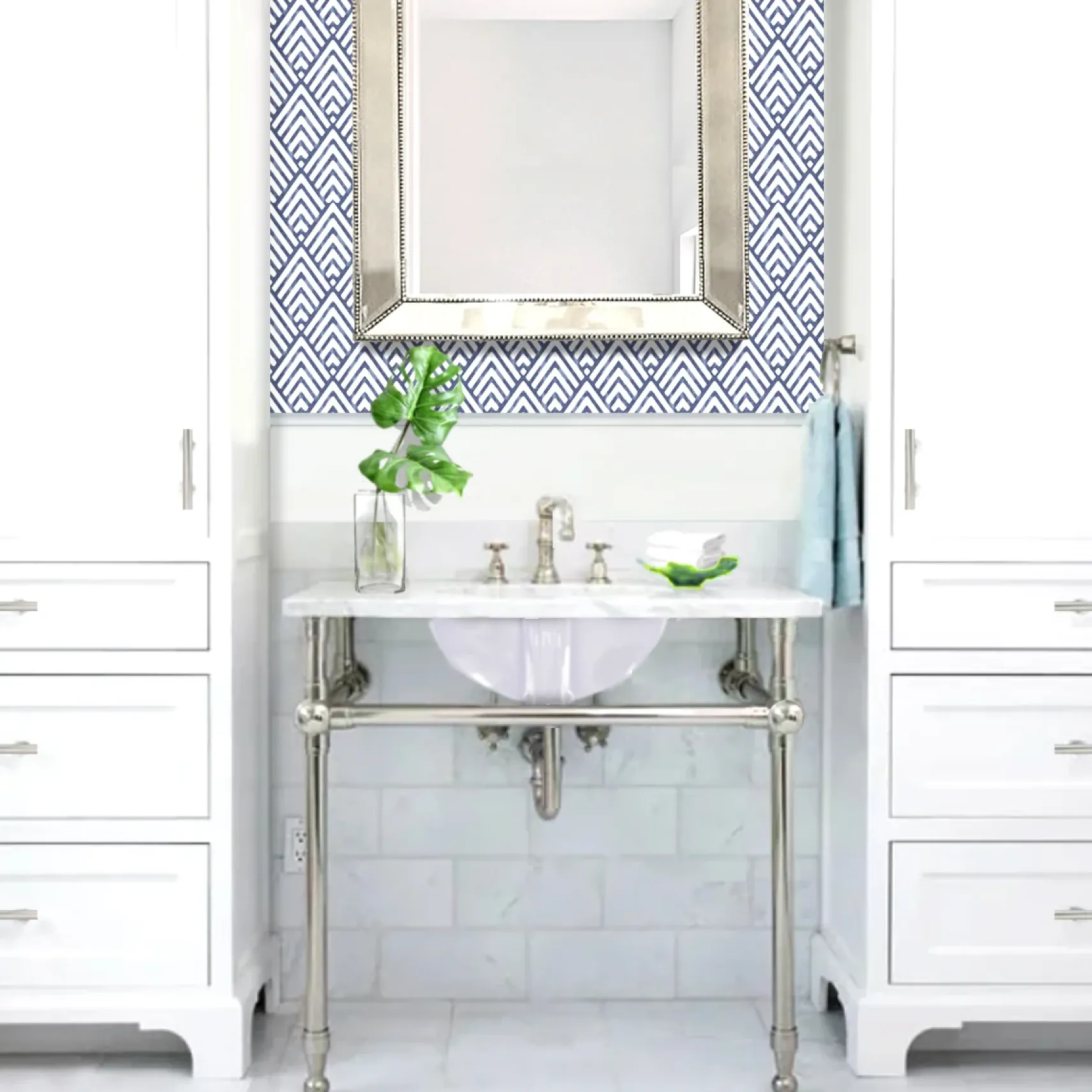 Nantucket Sinks Great Point 17" Ceramic Bathroom Sink, White, GB-15x12-W