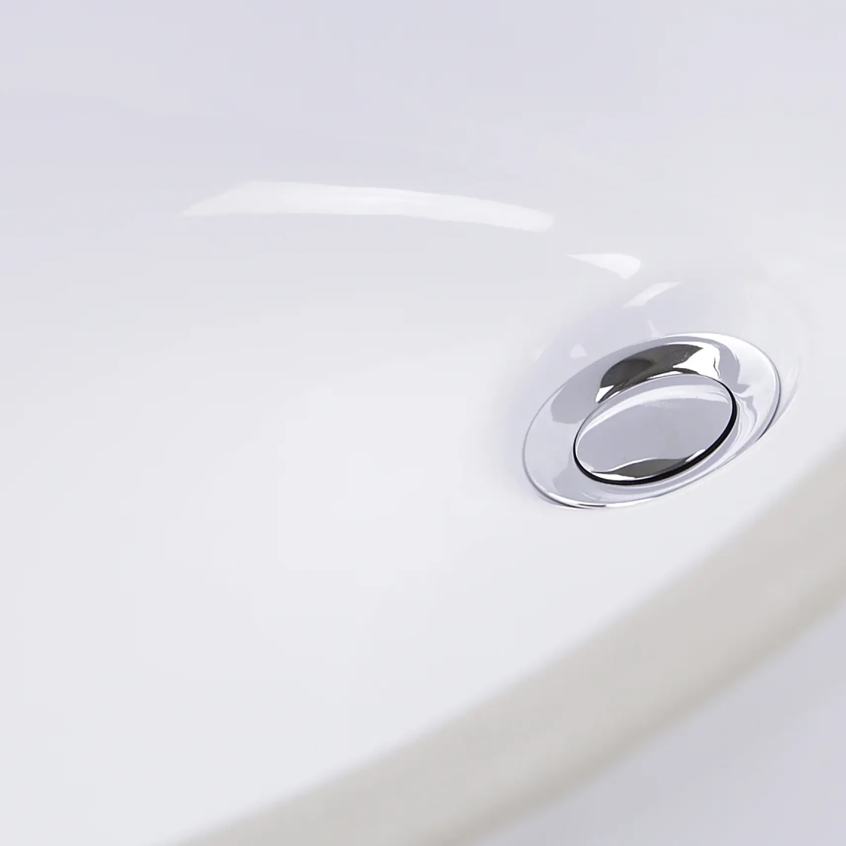 Nantucket Sinks Great Point 17" Ceramic Bathroom Sink, White, GB-15x12-W