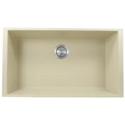 Nantucket Sinks Plymouth 33" Granite Composite Kitchen Sink, Sand, PR3320-S-UM