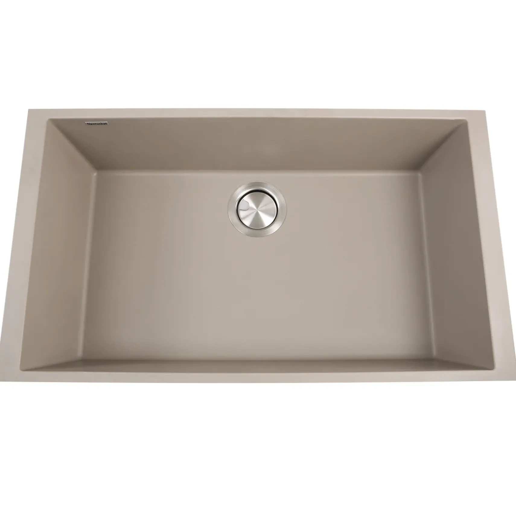 Nantucket Sinks Plymouth 30" Granite Composite Kitchen Sink, Truffle, PR3018-TR