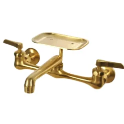 Nantucket Sinks Premium Accessories Brass Utility/Mud/Laundry Faucet, Handle, CIF-2HSB
