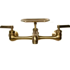 Nantucket Sinks Premium Accessories Brass Utility/Mud/Laundry Faucet, Handle, CIF-2HSB