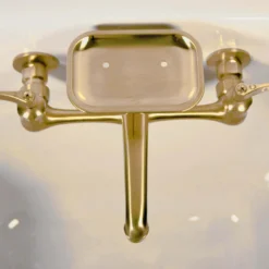 Nantucket Sinks Premium Accessories Brass Utility/Mud/Laundry Faucet, Handle, CIF-2HSB