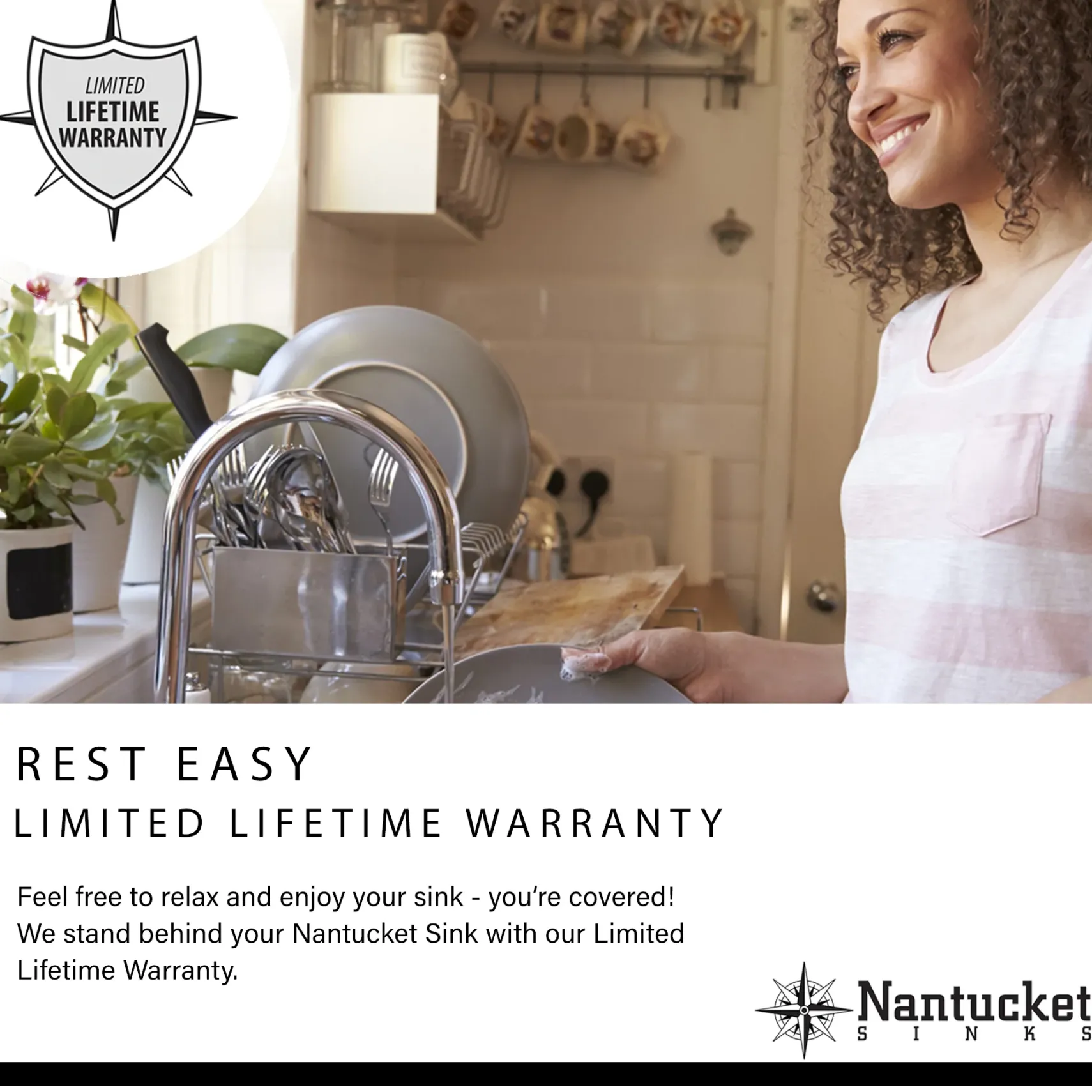 Nantucket Sinks Quidnet 19" Stainless Steel Bar Sink, NS20
