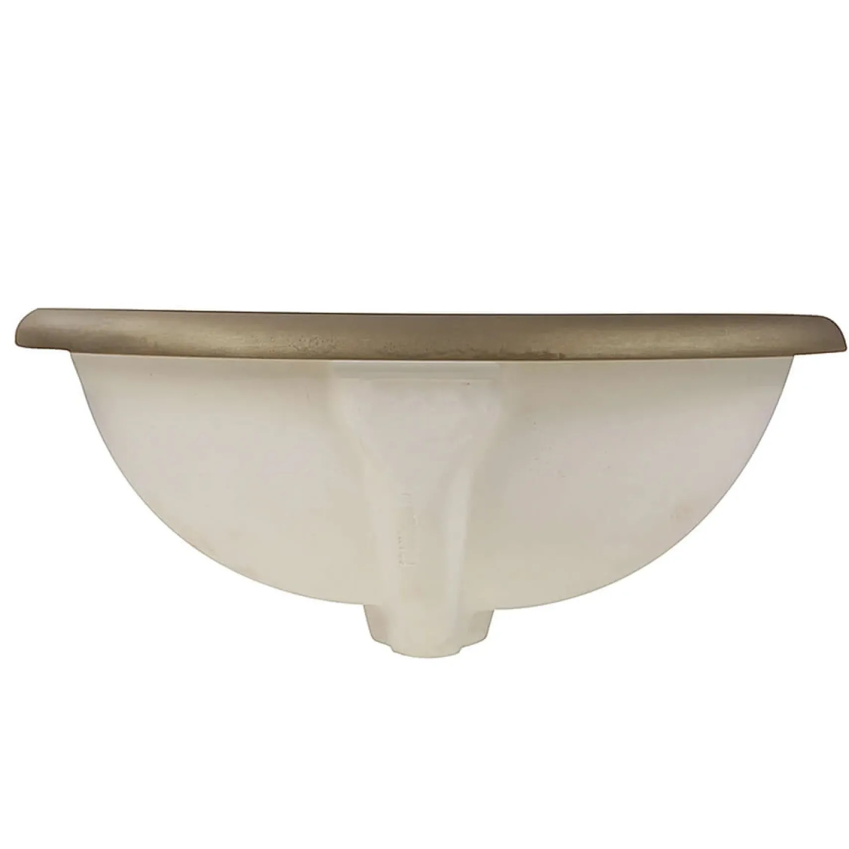 Nantucket Sinks Regatta 20" Fireclay Bathroom Sink, Brown, RC73240BHY