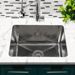 Nantucket Sinks Brightwork Home 23" Undermount Stainless Steel Kitchen Sink, 16 Gauge, KSSH2318-12