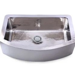 Nantucket Sinks Brightwork Home 33" Stainless Steel Farmhouse Sink, 16 Gauge, FSSH3322