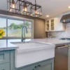 Nantucket Sinks Cape 36" Fireclay Farmhouse Sink, White, Yarmouth-36W