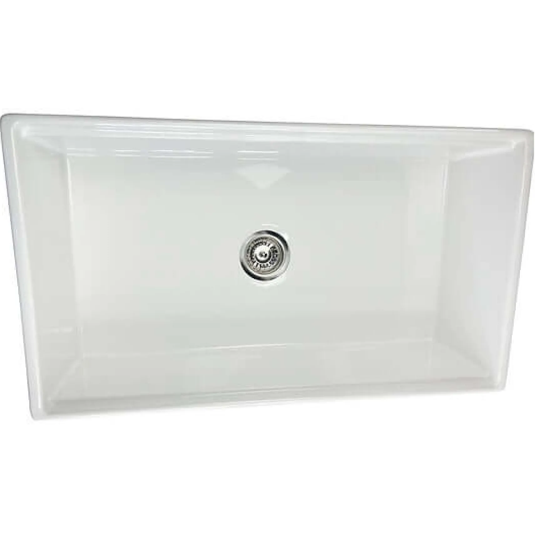 Nantucket Sinks Cape 33" Fireclay Workstation Farmhouse Sink with Accessories, White, T-PS33W