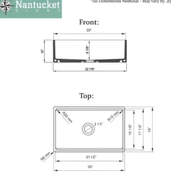 Nantucket Sinks Cape 33
