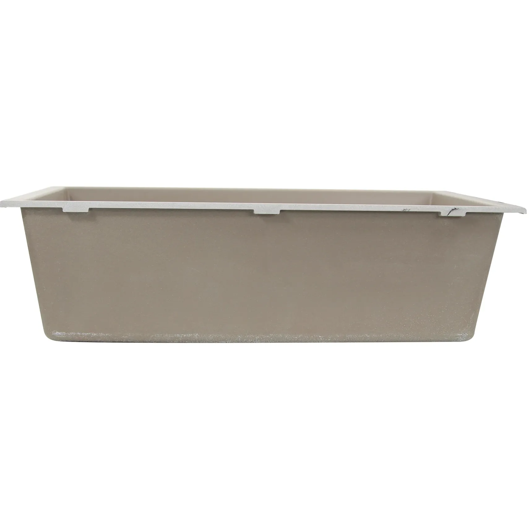 Nantucket Sinks Plymouth 33" Granite Composite Kitchen Sink, Truffle, PR3320-TR-UM