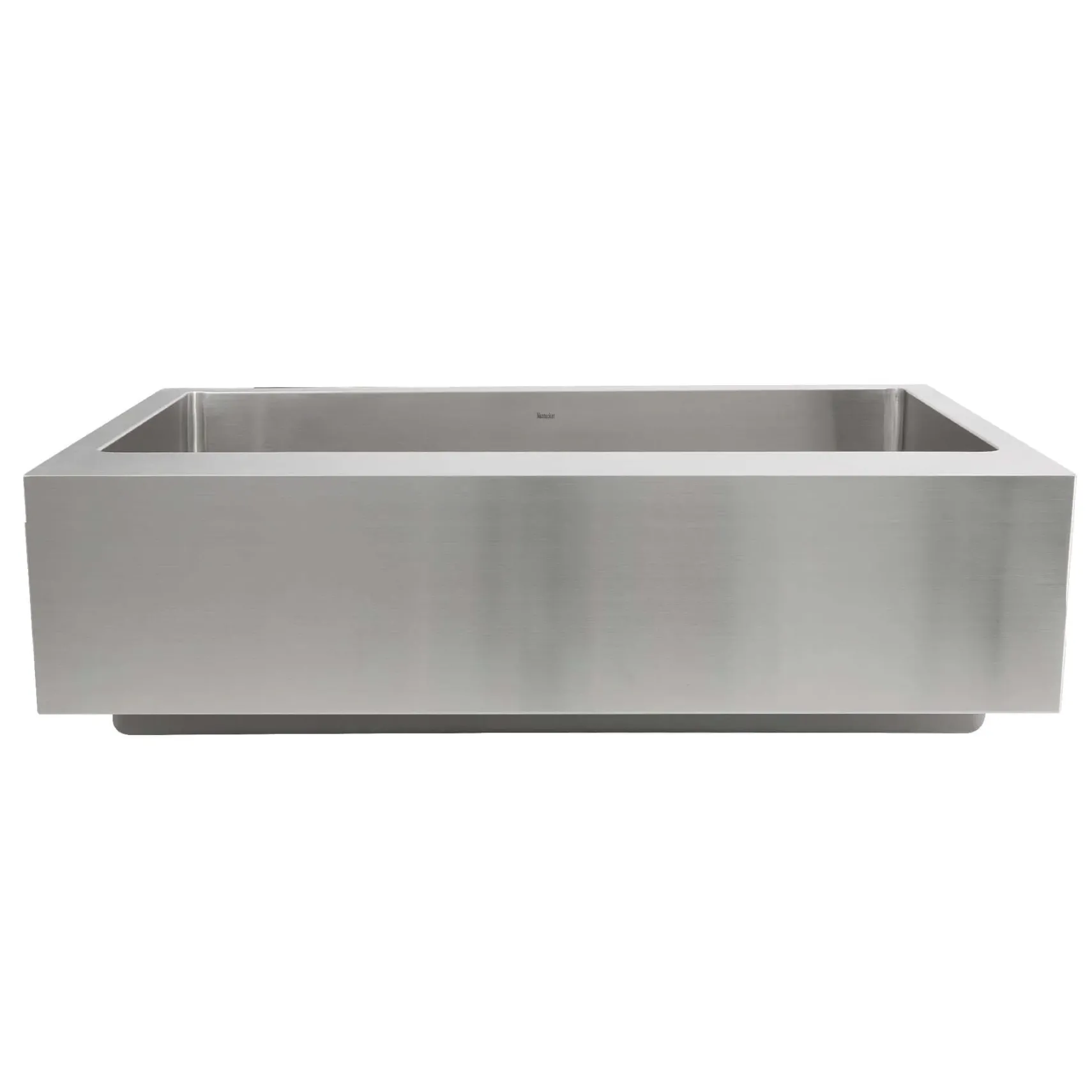 Nantucket Sinks Pro Series 33" 304 Stainless Steel Retrofit Farmhouse Sink with Accessories, EZApron33-9