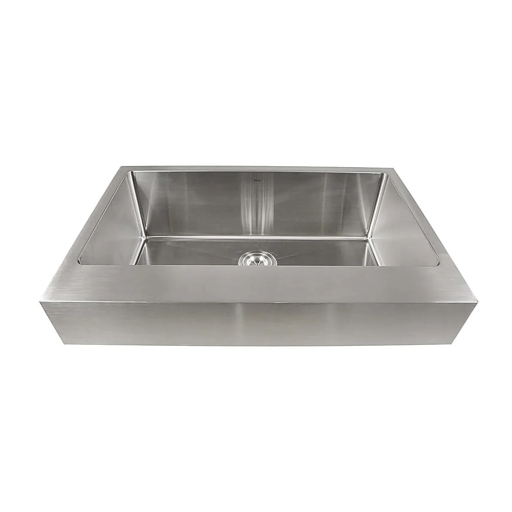 Nantucket Sinks Pro Series 33" Stainless Steel Retrofit Farmhouse Sink, 16 Gauge, EZApron33-5.5