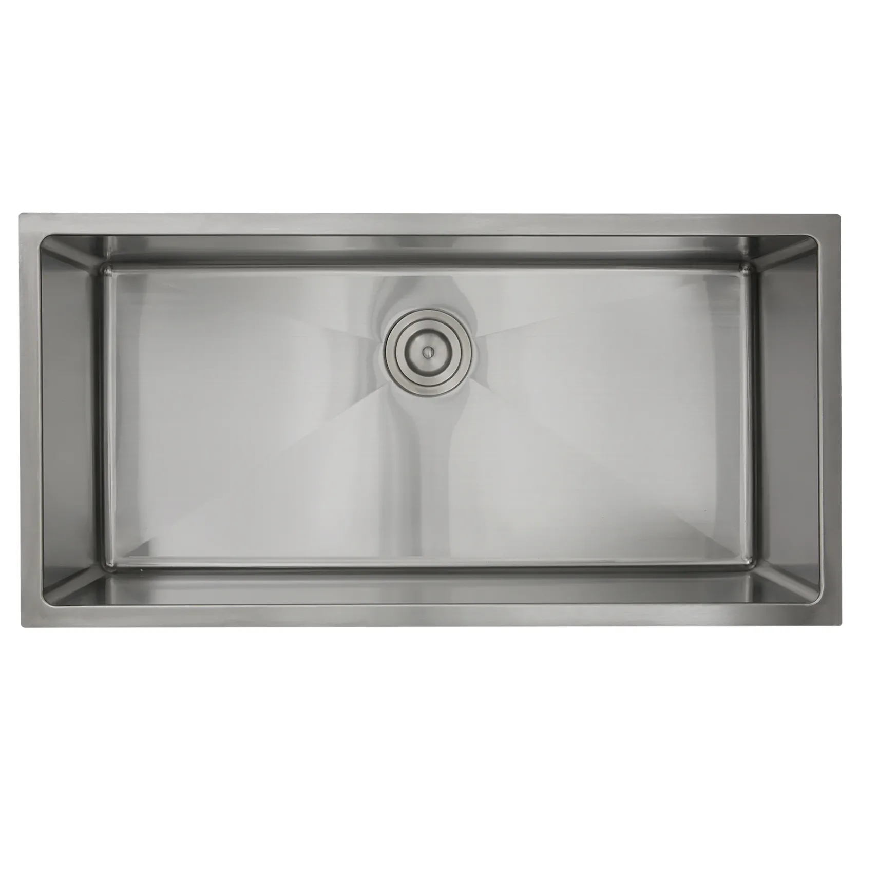 Nantucket Sinks Pro Series 36" Stainless Steel Kitchen Sink, 16 Gauge, SR3618-16