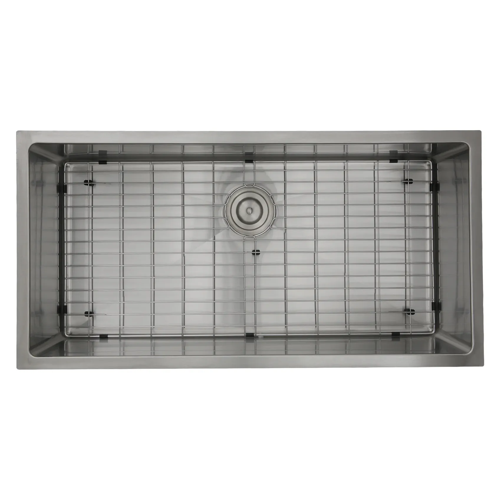 Nantucket Sinks Pro Series 36" Stainless Steel Kitchen Sink, 16 Gauge, SR3618-16