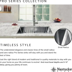 Nantucket Sinks Pro Series 36