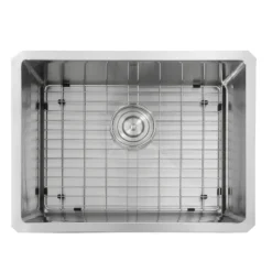Nantucket Sinks Pro Series 23" Stainless Steel Kitchen Sink, 16 Gauge, SR2318-16