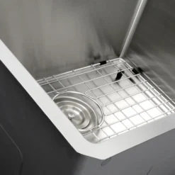 Nantucket Sinks Pro Series 23" Stainless Steel Kitchen Sink, 16 Gauge, SR2318-16