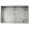 Nantucket Sinks Pro Series 28" Stainless Steel Kitchen Sink, 16 Gauge, ZR2818-8-16