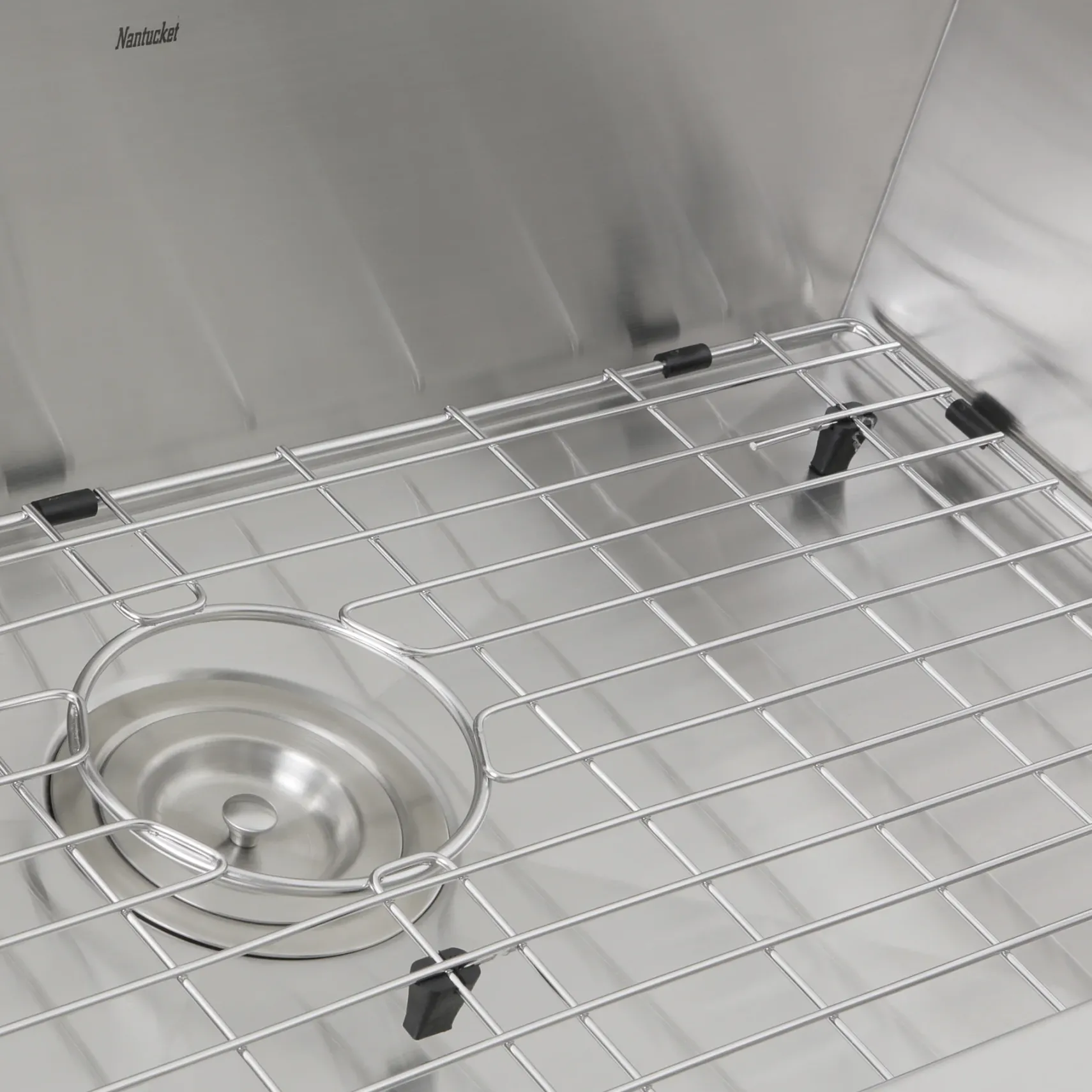 Nantucket Sinks Pro Series 28" Stainless Steel Kitchen Sink, 16 Gauge, ZR2818-8-16