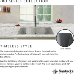 Nantucket Sinks Pro Series 28