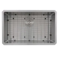 Nantucket Sinks Pro Series 30" Stainless Steel Kitchen Sink, 16 Gauge, SR3018
