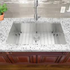 Nantucket Sinks Pro Series 32" Stainless Steel Kitchen Sink, 16 Gauge, ZR3219-16