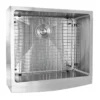 Nantucket Sinks Pro Series 24" Stainless Steel Farmhouse Sink, 16 Gauge, APRON2420-SR-16