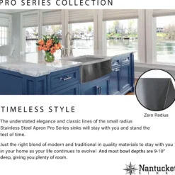 Nantucket Sinks Pro Series 33