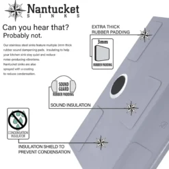 Nantucket Sinks Pro Series 33