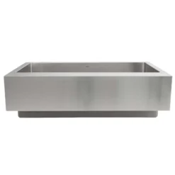 Nantucket Sinks Pro Series 33" Stainless Steel Retrofit Farmhouse Sink, 16 Gauge, EZApron33