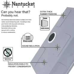 Nantucket Sinks Pro Series 33