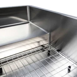 Nantucket Sinks Pro Series 39" Undermount 304 Stainless Steel Kitchen Sink with Accessories, 16 Gauge, STEPPE3918