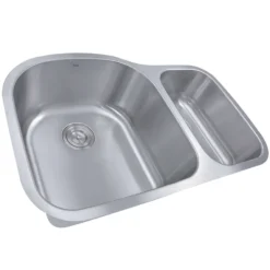 Nantucket Sinks Sconset 32" Stainless Steel Kitchen Sink, 16 Gauge, NS3121-16