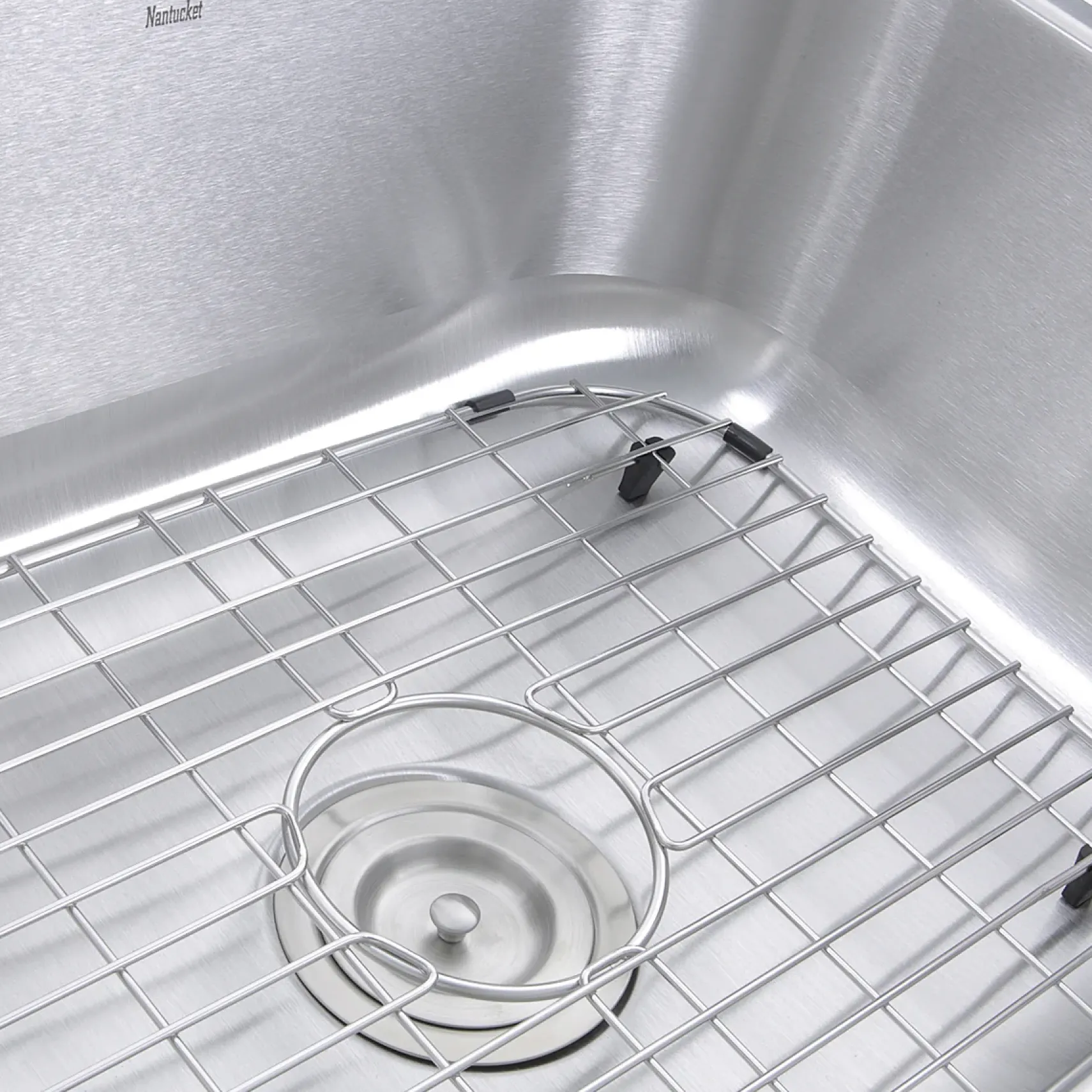 Nantucket Sinks Sconset 23" Stainless Steel Kitchen Sink, 16 Gauge, NS09i-16