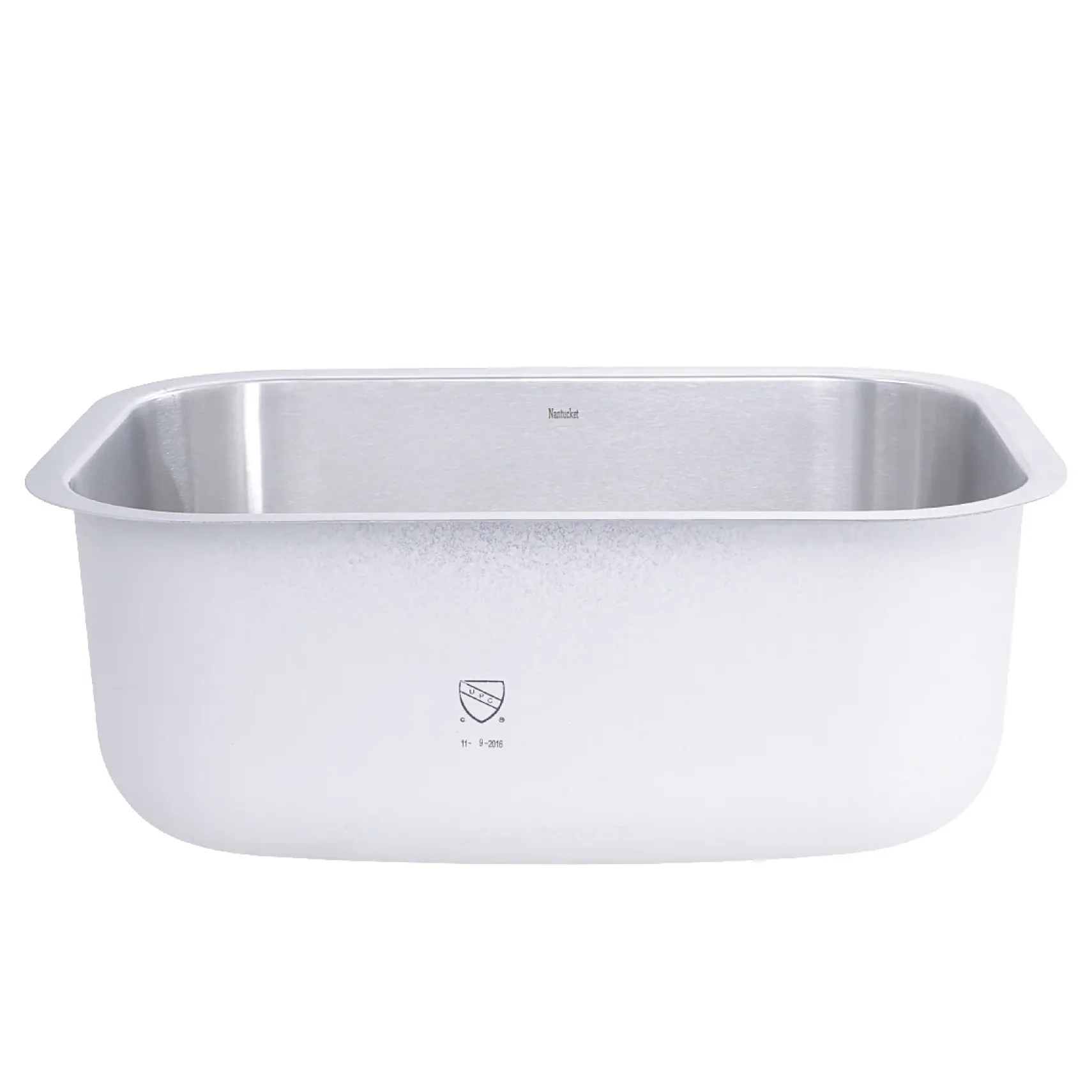 Nantucket Sinks Sconset 23" Stainless Steel Kitchen Sink, 16 Gauge, NS09i-16