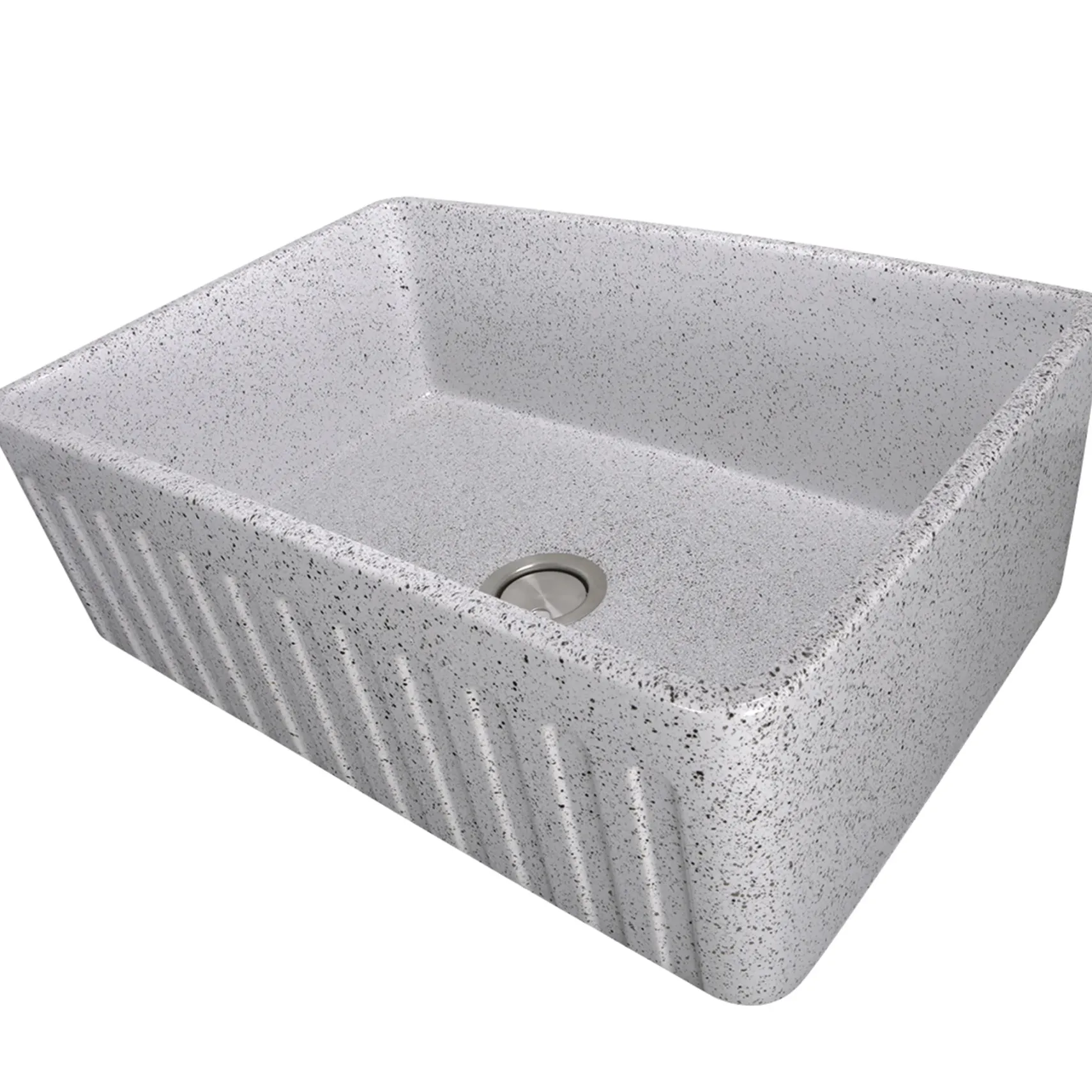 Nantucket Sinks Vineyard 30" Fireclay Farmhouse Sink, Various neutrals, FCFS3020S-PietraSarda