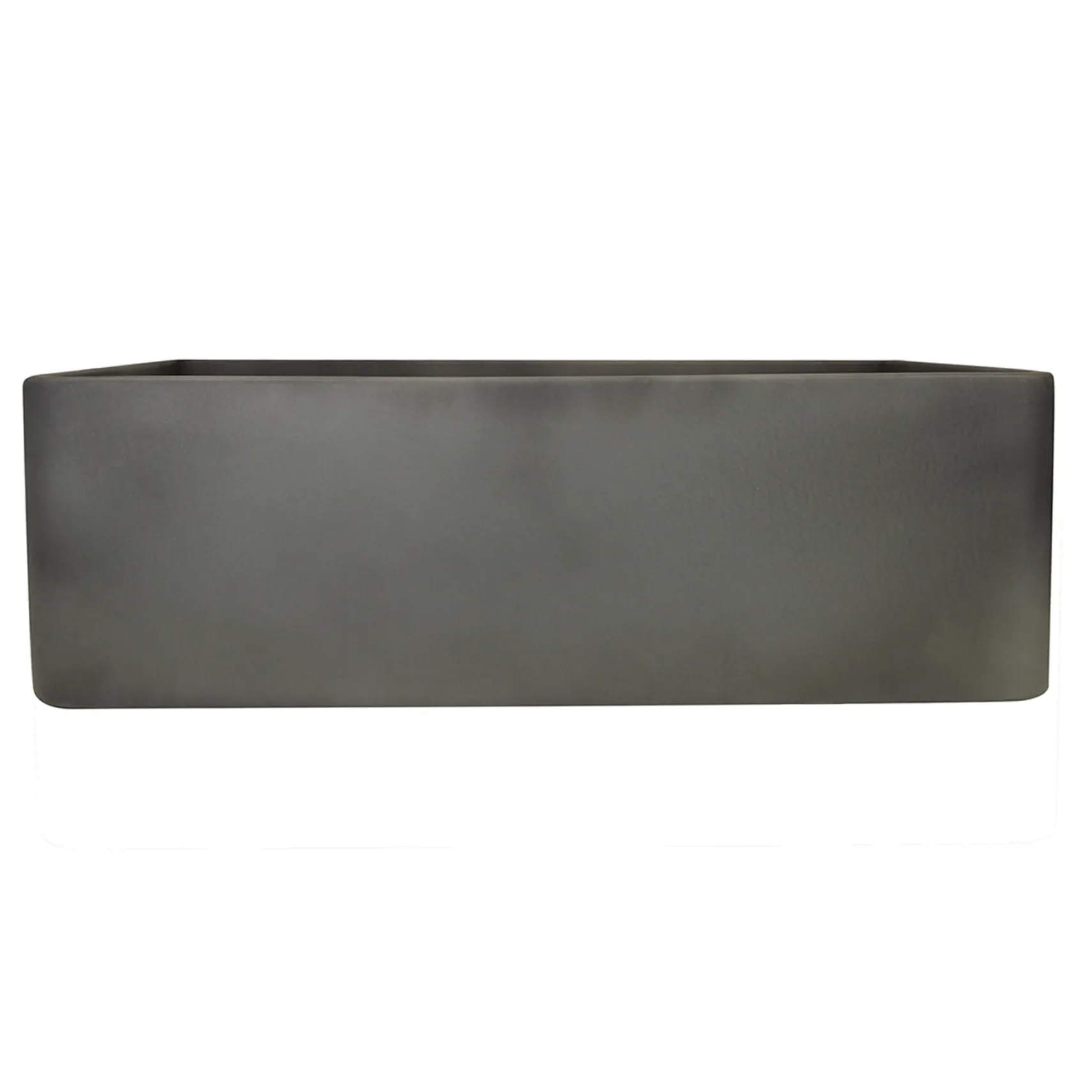Nantucket Sinks Vineyard 30" Fireclay Farmhouse Sink, Concrete Grey, FCFS3020S-Concrete