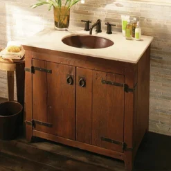Native Trails 36" Americana Freestanding Vanity Base in Chestnut, Reclaimed Wood, VNB361