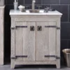Native Trails 30" Americana Freestanding Vanity Base in Driftwood, VNB309