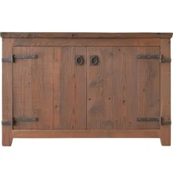 Native Trails 48" Americana Freestanding Rustic Vanity Base in Chestnut, Reclaimed Wood, VNB481