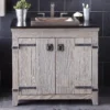 Native Trails 36" Americana Freestanding Vanity Base in Driftwood, Reclaimed Wood, VNB369