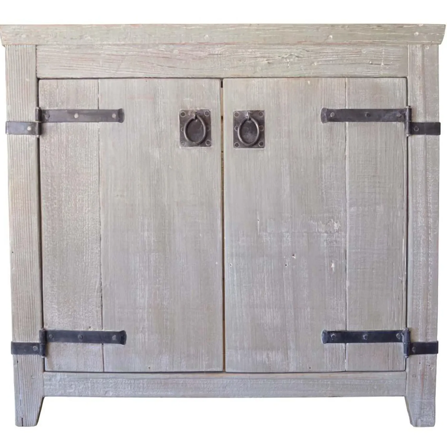 Native Trails 36" Americana Freestanding Vanity Base in Driftwood, Reclaimed Wood, VNB369