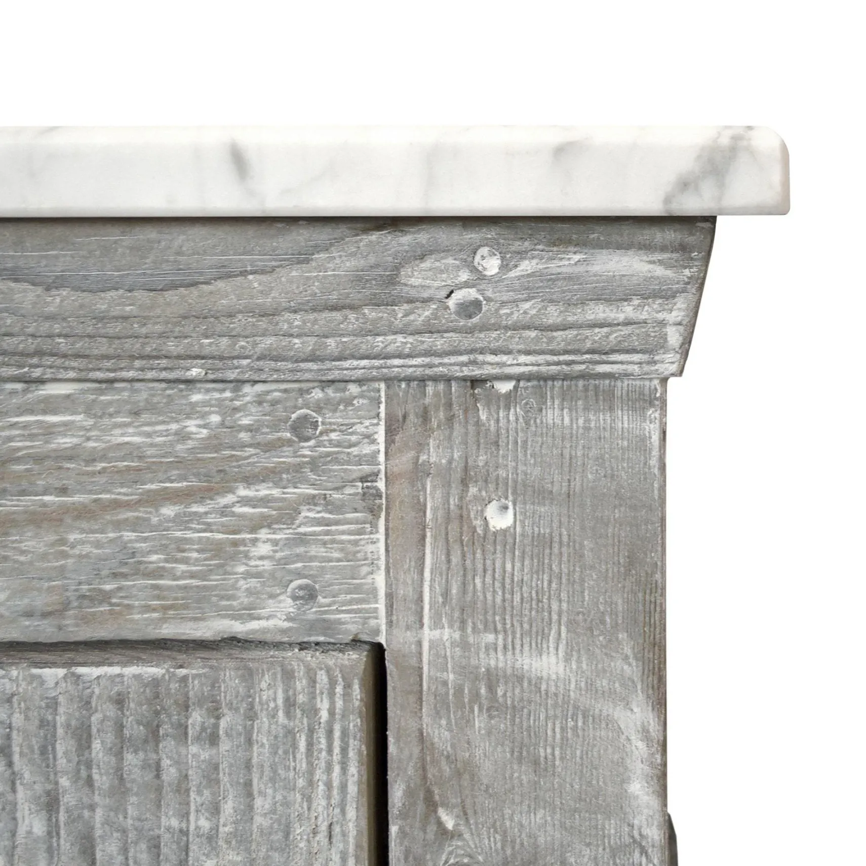 Native Trails 36" Americana Freestanding Vanity Base in Driftwood, Reclaimed Wood, VNB369