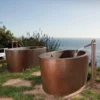 Native Trails 64" Copper Aspen Bathtub, Antique Copper, CPS802