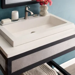 Native Trails 36" Cuzco Freestanding Vanity Base in Brushed Nickel, VNR365