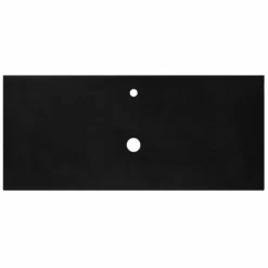 Native Trails 48" Native Stone ADA Vanity Top, Charcoal, Vessel with Single Faucet Hole, VT48-V-C-1